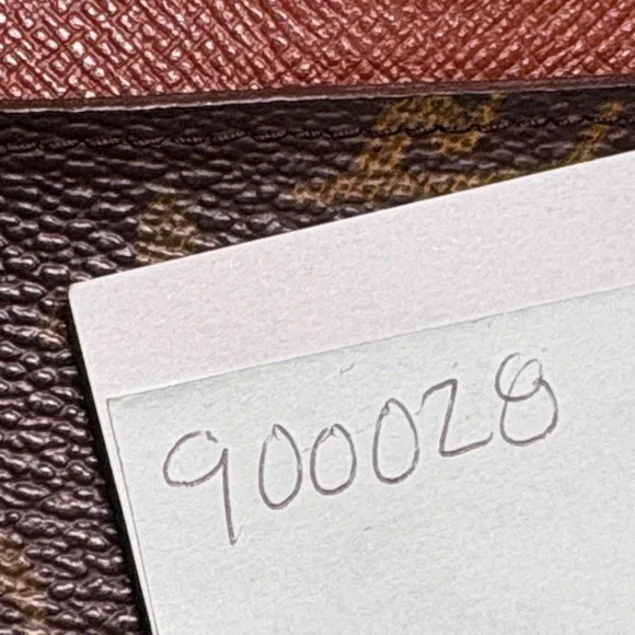 Louis Vuitton Monogram Porte Monnaie Billets Tresor Wallet Envelope Flap 873AN - Picture 10 of 10